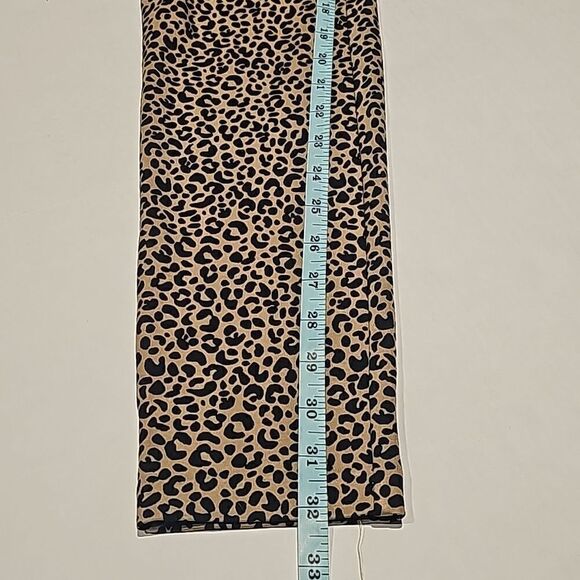 NWOT leopard pull on leggings by old navy size XL tall - Picture 6 of 8
